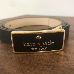 Kate Spade New York 1 inch black belt